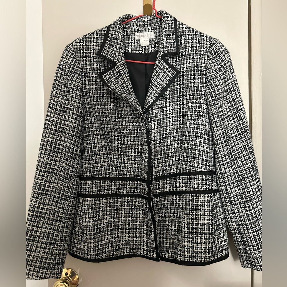 Worthington Black and White Women's Jacket